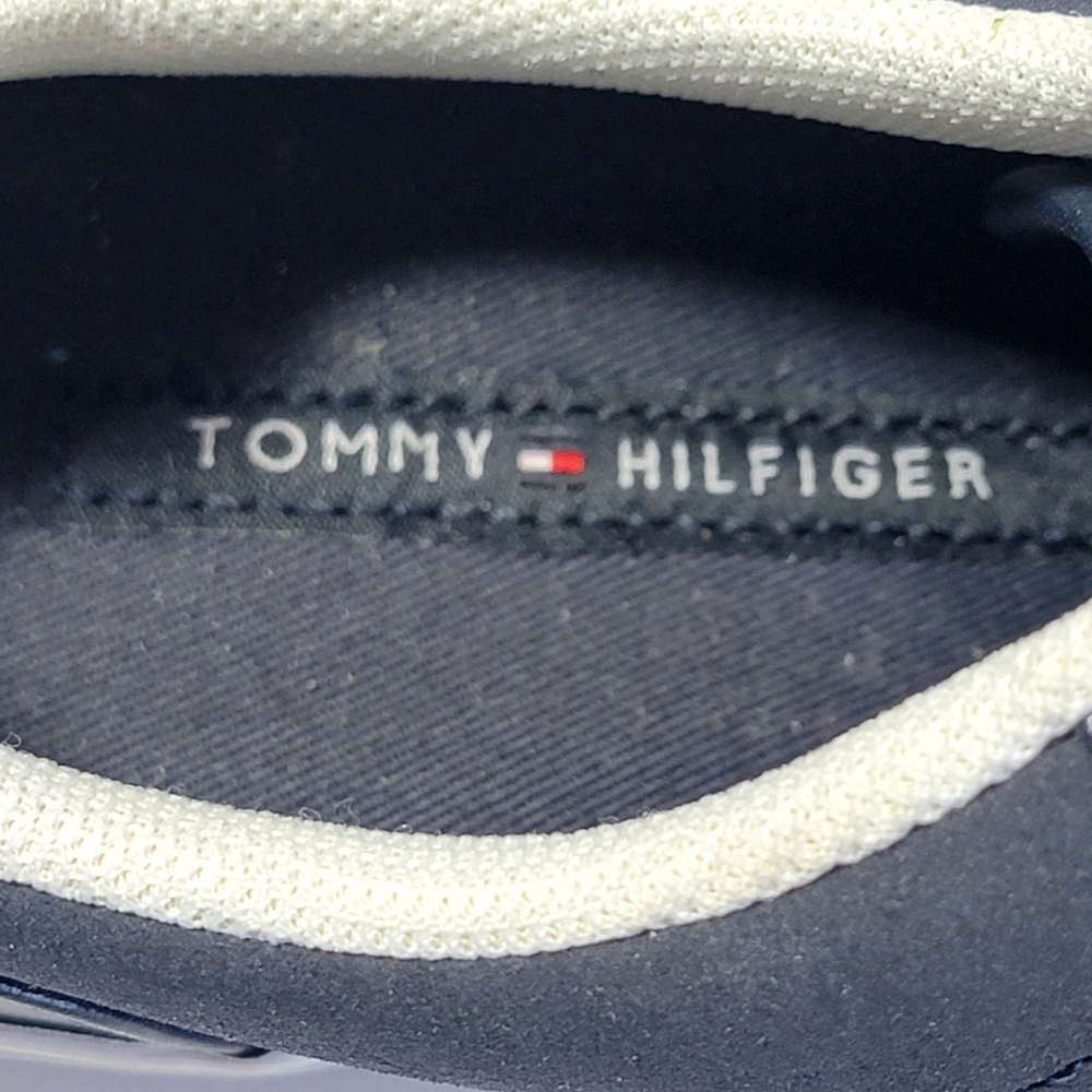 Tommy Hilfiger Lemii Shoes Sneakers Womens Navy Blue Size 5.5 M Logo - Picture 11 of 16
